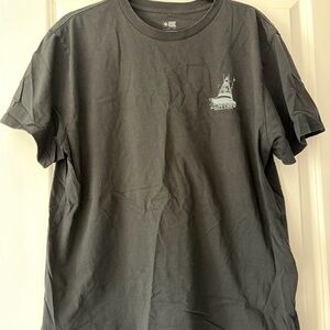 Salty Crew Black Short Sleeve Crewneck T-Shirt with Small Chest Graphic